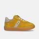 Sneakers in camoscio con stelle intarsiate