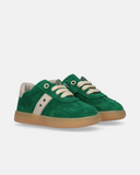Sneakers bambino verde smeraldo ultra flessibili