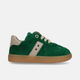 Sneakers bambino verde smeraldo ultra flessibili