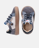 Sneakers primi passi super soft con inserti multicolor