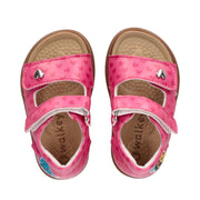 Fussbett sandals for girls with hearts