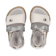 Sandals for girls with precious bands