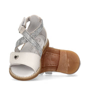 Sandals for girls with precious bands