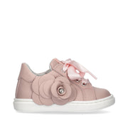 Sneakers for girls with precious flower