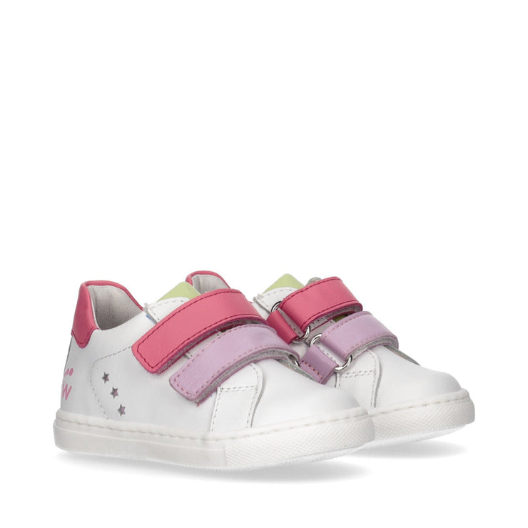 Sneakers da bambina con strappi bicolor - Y1A9-42311-0092X256