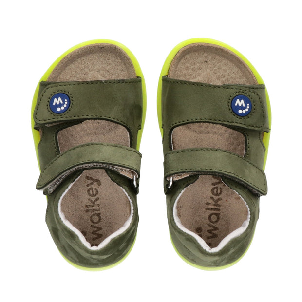 Fussbett sandals for children with contrasting bottom