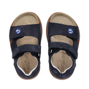 Fussbett sandals for children with contrasting bottom