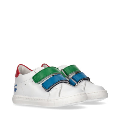 Sneakers da bambino con lacci bicolor - Y1B9-42396-0092X256